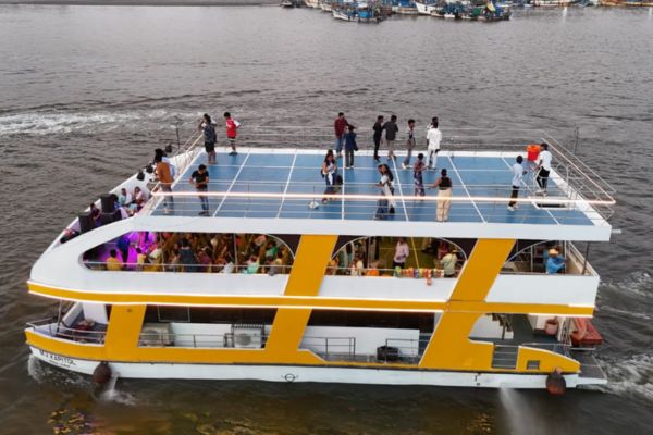 Party Boat with Watersports Goa