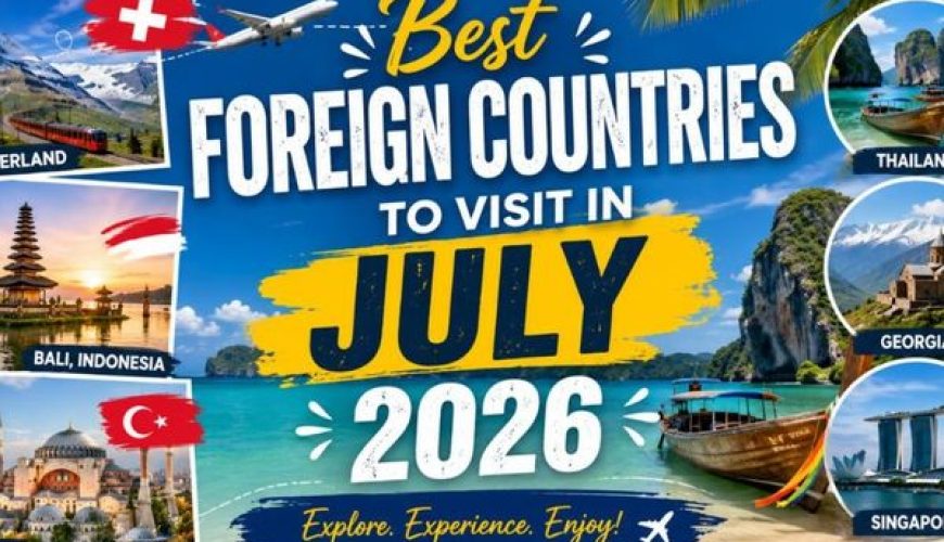 Best Foreign Countries to Visit in July 2026